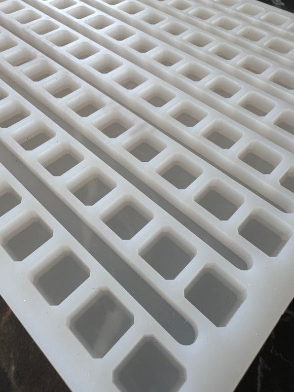 2,3 ml Universal Depositor Würfel Gummiform - 136 Hohlräume