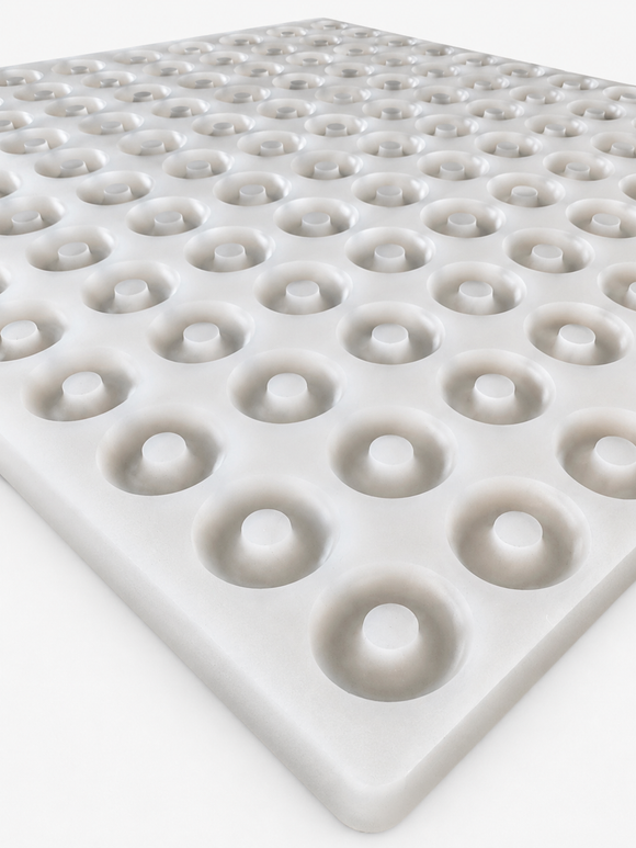 3ml Pfirsichring Silikon Gummiform - 108 Hohlräume