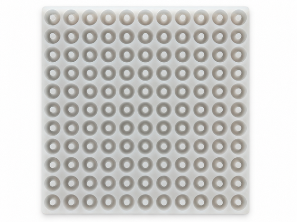 3ml Pfirsichring Silikon Gummiform - 108 Hohlräume