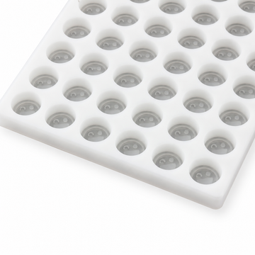 4 ml Smiley-Gummiform – 140 Mulden