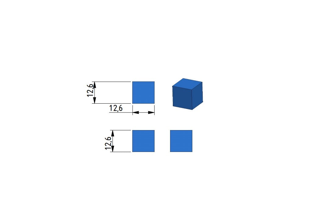 2 ml Würfel Gummiform - 112 Hohlräume