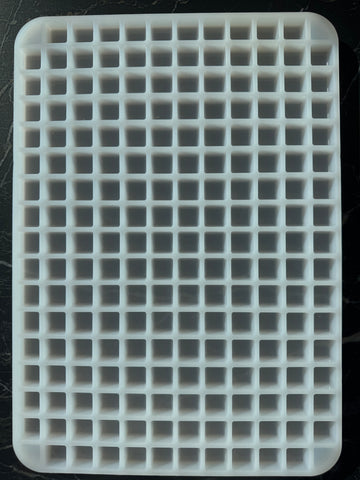 4,6 ml quadratische Gummibärte - 200 Hohlräume