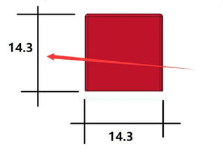 1,5 ml quadratische Silikon-Gummiform – 432 Vertiefungen