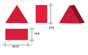 5,1 ml Pyramidengummiform – 220 Vertiefungen