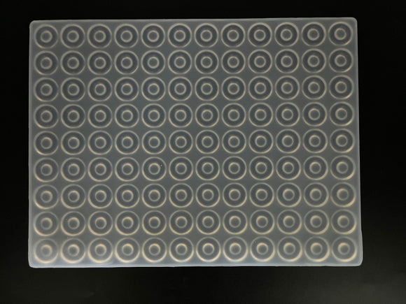 3ml Pfirsichring Silikon Gummiform - 108 Hohlräume